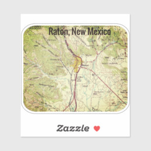 Sticker Raton Nouveau-Mexique Topo