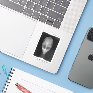 Sticker Rayon X extraterrestre