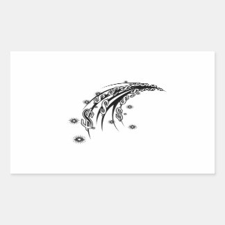 Sticker Rectangle de flux monétaire