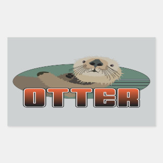 Sticker Rectangle OTTER