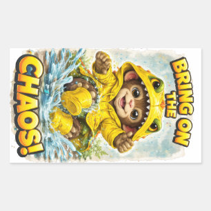 STICKER RECTANGULAIRE 
