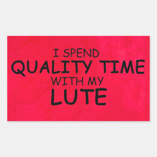 Sticker rectangulaire à temps de qualité