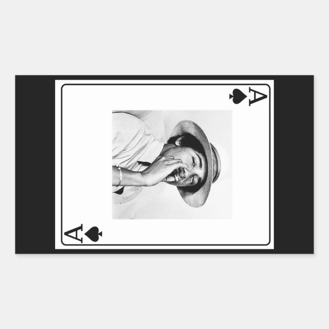 Sticker Rectangulaire ACE des ESPADES (Devant)