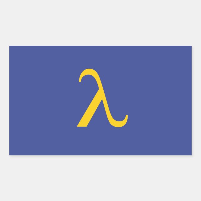 Sticker Rectangulaire Activisme LGBT (Devant)