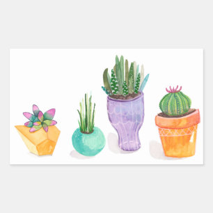 Sticker Rectangulaire Affichage réussi