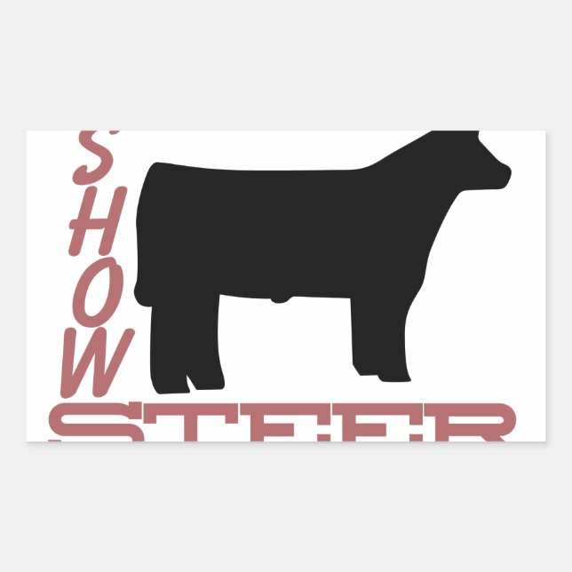 Sticker Rectangulaire Afficher la barre (Devant)