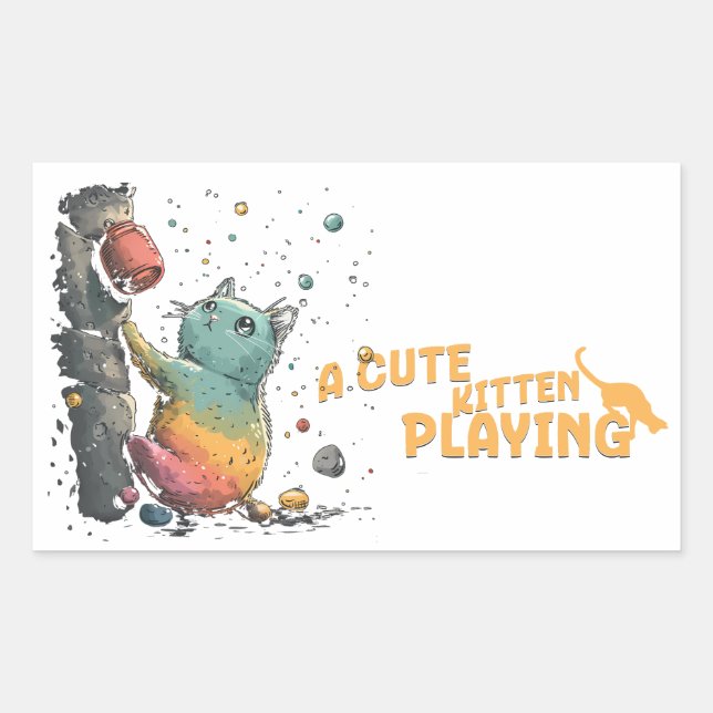 Sticker Rectangulaire Alegre Compañero (Devant)