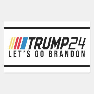 Sticker Rectangulaire Allons Brandon