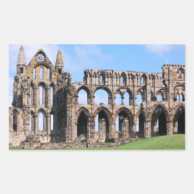 STICKER RECTANGULAIRE ANCIENNE ANGLETERRE (Devant)