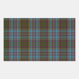 Sticker Rectangulaire Anderson Clan Family Tartan