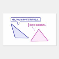 Angle obtus aigu du triangle