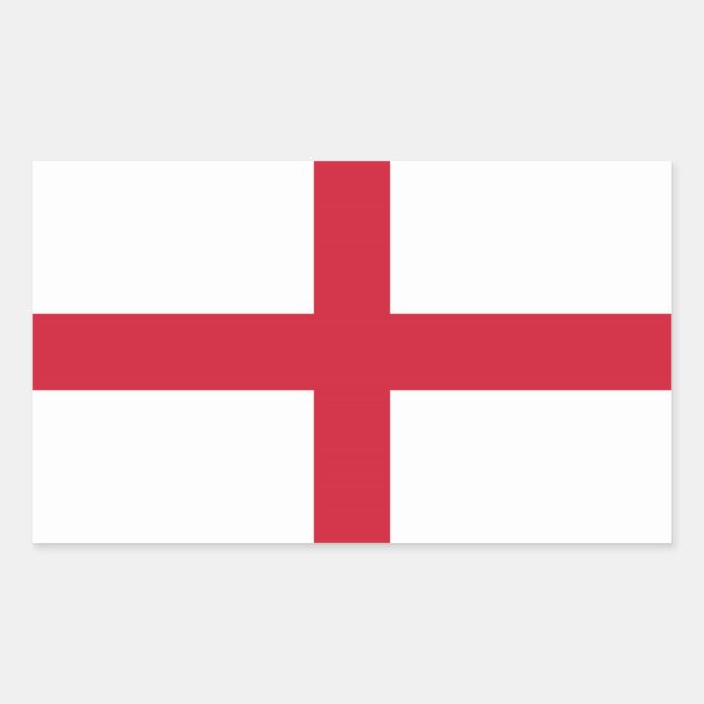 STICKER RECTANGULAIRE ANGLETERRE (Devant)