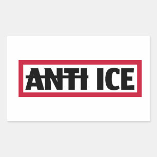 Sticker Rectangulaire Anti ICE