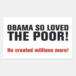 Sticker Rectangulaire Anti Obama