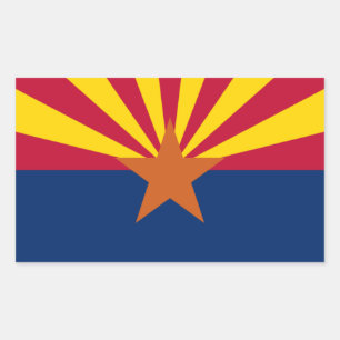 Sticker Rectangulaire Arizona