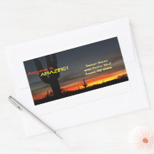 Arizona est Extraordinaire Desert Sunset Envelope