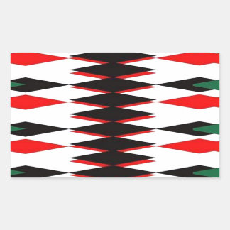 Sticker Rectangulaire Arlequin Jokers Deck