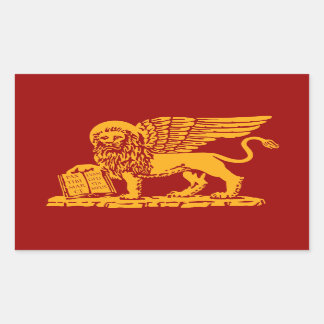 Sticker Rectangulaire Armoiries de Venise