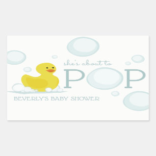 Sticker Rectangulaire Au sujet de pour sauter l'autocollant en