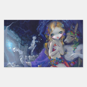 Sticker Rectangulaire "Autocollant d'une songe d'une nuit d'été"