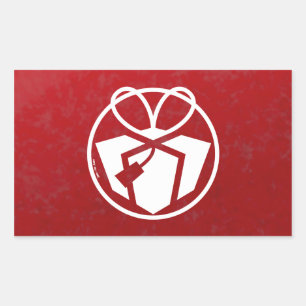 Sticker Rectangulaire Avatar cadeau de Noël