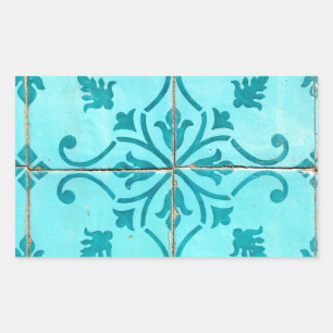 Sticker Rectangulaire Azulejos