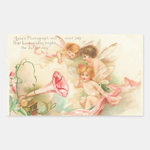 Sticker Rectangulaire Baguette rectangulaire Angel I