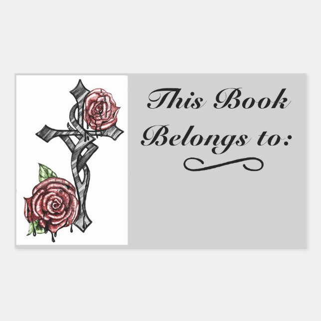 Sticker Rectangulaire Balise Sanguin et Plaque Rose (Devant)