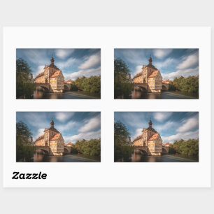 Sticker Rectangulaire Bamberg Allemagne