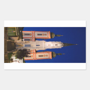 Sticker Rectangulaire Basilique De Mariazell