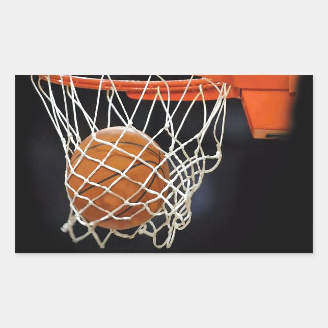Sticker Rectangulaire Basket (Devant)