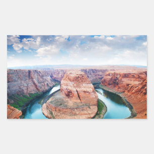 Sticker Rectangulaire Bend du Grand Canyon