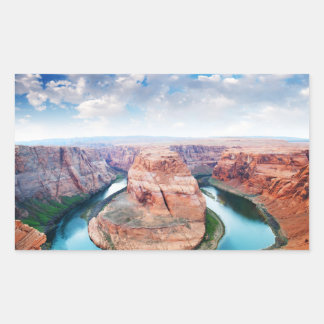 Sticker Rectangulaire Bend du Grand Canyon