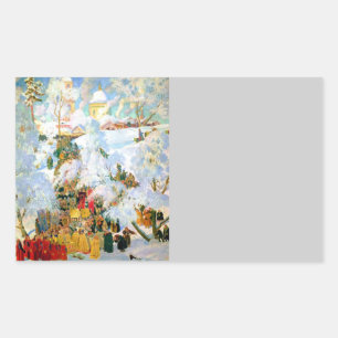 Sticker Rectangulaire Bénédiction des eaux
