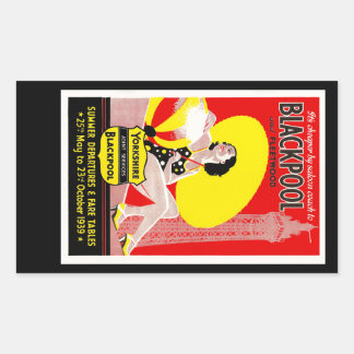 Sticker Rectangulaire Blackpool