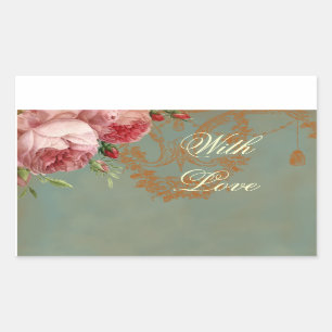 Sticker Rectangulaire Blenheim s'est levé avec amour