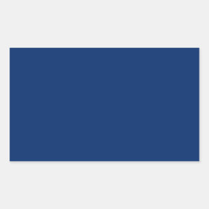 Sticker Rectangulaire Bleu américain