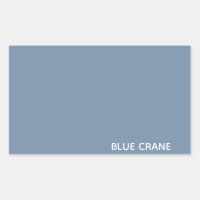 Blue Crane bleu color