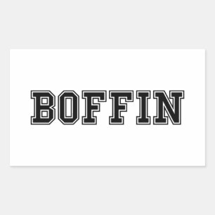 STICKER RECTANGULAIRE BOFFIN