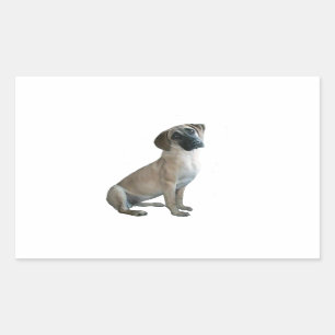 Sticker Rectangulaire Bouche noire #1
