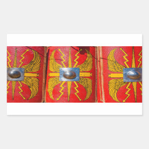 Sticker Rectangulaire Bouclier militaire romain - Scutum