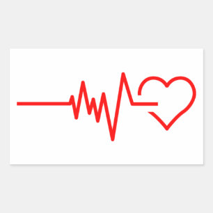Sticker Rectangulaire Bouton