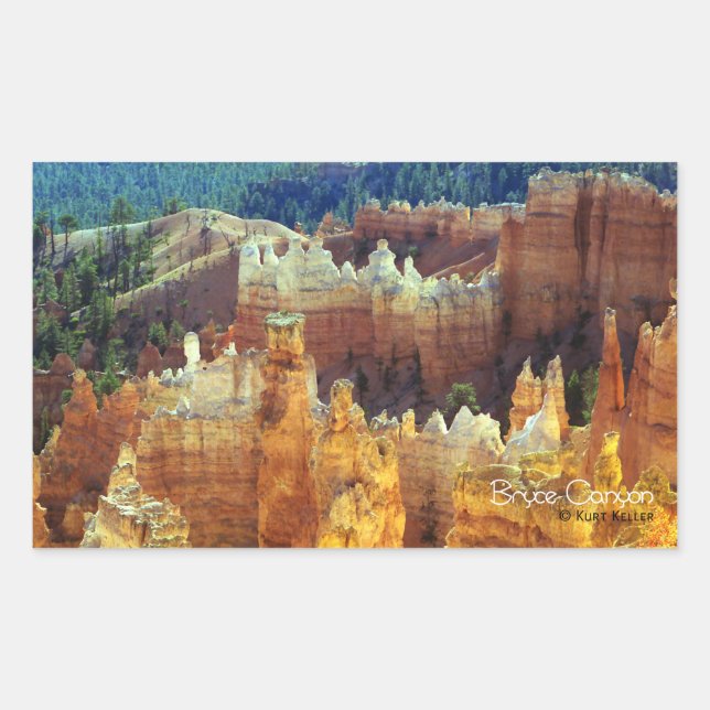 Sticker Rectangulaire Bryce Canyon (Devant)