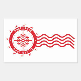 STICKER RECTANGULAIRE BUREAU DE POSTE DU NORD