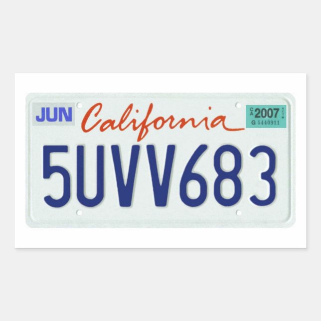 STICKER RECTANGULAIRE CA2007 (Devant)