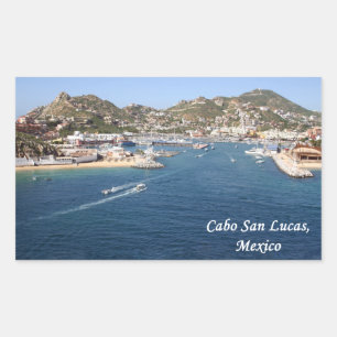 Sticker Rectangulaire Cabo San Lucas, Mexique