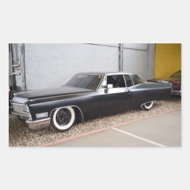 Sticker Rectangulaire Cadillac Eldorado (Devant)