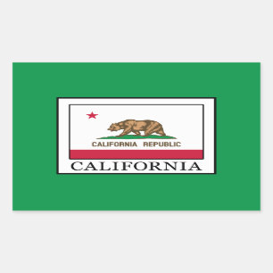 Sticker Rectangulaire Californie