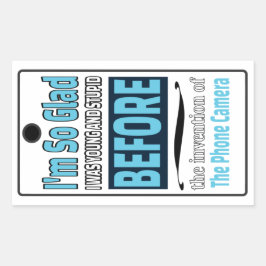 Sticker Rectangulaire Caméra téléphonique