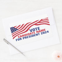 Candidat politique personnalisé Campagne électoral
